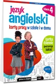 Materiały pomocnicze dla uczniów - Język angielski. Karty pracy w szkole i w domu. Klasa 4 - miniaturka - grafika 1