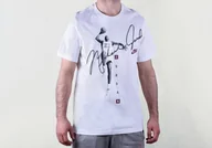 Koszulki męskie - Nike Air Jordan Mj Photo Signature Tee White - miniaturka - grafika 1