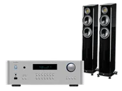 Zestawy stereo - Rotel RA-1592 MkII (srebrny) + Vela FS407.2 (czarny) - miniaturka - grafika 1