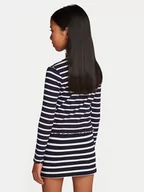 Sukienki i spódniczki dla dziewczynek - Tommy Hilfiger Sukienka codzienna KG0KG08174 Granatowy Regular Fit - miniaturka - grafika 1