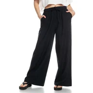 Spodnie damskie - Damskie Spodnie ROXY LEKEITIO BREAK MID PANT ERJNP03545-KVJ0 – Czarny - miniaturka - grafika 1