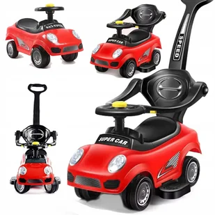 JEŹDZIK PCHACZ CHODZIK 3w1 AUTKO DUŻY SAMOCHODZIK AUTO LED Z DZWIĘKIEM - Samochody i pojazdy dla dzieci - miniaturka - grafika 1