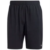Kąpielówki męskie - Spodenki kąpielowe męskie adidas Solid CLX Classic-Length czarne IA5379 M - miniaturka - grafika 1