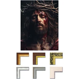 Obraz Jezus Chrystus Umęczony - Ecce Homo - Ikony i obrazy sakralne - miniaturka - grafika 1