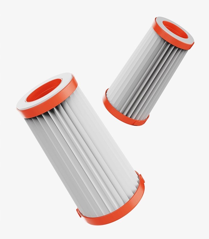 2 Szt. Oryginalny Filtry do Odkurzacz Xiaomi Dust Mite Vacuum Cleaner 2 Pro