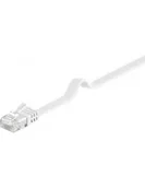 Patchcordy - Kabel Lan Patchcord Cat 6 U/utp płaski biały 20m - miniaturka - grafika 1