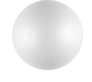 Kula Styropianowa 10 Cm Kule Bombki Styropianowe - Prace ręczne dla dzieci - miniaturka - grafika 1