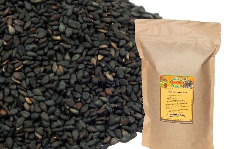 Sezam CZARNY ziarno 500 g