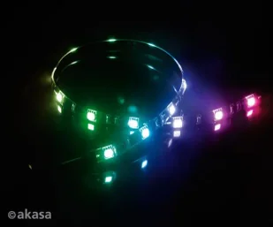 Akasa Vegas MB Pasek 15 LED RGB 50cm AK-LD05-50RB MOLS-120 - Elementy oświetleniowe do komputerów - miniaturka - grafika 1