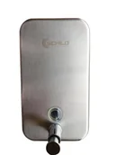 Mydelniczki i dozowniki mydła - SCHILD Dozownik na mydło w płynie 1000ml SCHILD 6272B- stal nierdzewna szczotkowana - miniaturka - grafika 1