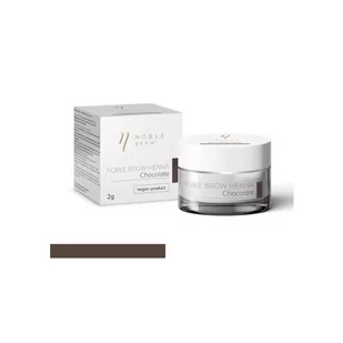 Noble Lashes Henna pudrowa do brwi Noble Brow - Chocolate 2g - Akcesoria i kosmetyki do stylizacji brwi Noble Lashes Henna pudrowa do brwi Noble Brow - Chocolate 2g - Akcesoria i kosmetyki do stylizacji brwi - miniaturka - grafika 1