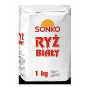 Ryż - Sonko ryż biały długoziarnisty 1kg - miniaturka - grafika 1