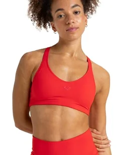 Roxy Biustonosz sportowy HEART INTO IT BRA damski czerwony XL - Biustonosze - miniaturka - grafika 1