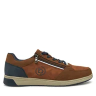 Sneakersy męskie - Sneakersy Bugatti 333-30713-5000 Brązowy - miniaturka - grafika 1