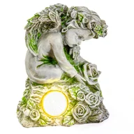 Figurki dekoracyjne - Lampka LED do Ogrodu Figurka Dekoracyjna Aniołek Anioł - miniaturka - grafika 1