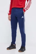Spodnie męskie - adidas Performance spodnie treningowe Tiro 23 Competition Winterized kolor granatowy z aplikacją - miniaturka - grafika 1