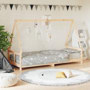 Łóżeczka i kojce - vidaXL Rama łóżka dla dzieci, 80x200 cm, drewno sosnowe - miniaturka - grafika 1
