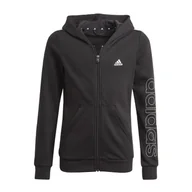 Bluzy dla dziewczynek - Bluza dla dzieci adidas Essentials Full-Zip Hoodie HD - miniaturka - grafika 1