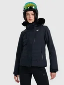 Kurtki narciarskie - Kurtka narciarska membrana 10000 damska 4F 4FRAW25TTJAF1072-20S Czarny XL - miniaturka - grafika 1