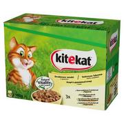 Mokra karma dla kotów - Kitekat Drobiowe dania w galaretce 24x100g 403869 - miniaturka - grafika 1