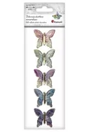 Zabawki kreatywne - Dekoracje samoprzylepne 3D Motyle 5szt - miniaturka - grafika 1