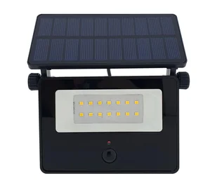 LED Zewnętrzny solarny reflektor z czujnikiem LED/5W/3,7V 4200K IP44 - Lampy ogrodowe - miniaturka - grafika 1