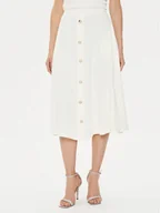 Spódnice - Rinascimento Spódnica midi CFC0118363003 Écru Regular Fit - miniaturka - grafika 1