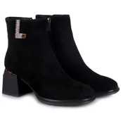 Botki damskie - Botki damskie Loretta Vitale C3880 BLACK R.38 - miniaturka - grafika 1