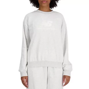 Bluza New Balance WT41503AHH - szara - Bluzy sportowe damskie - miniaturka - grafika 1