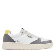 Sneakersy męskie - Sneakersy Aeronautica Militare 251SC235PL244 Biały - miniaturka - grafika 1