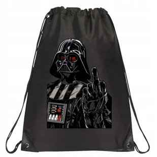 P016 PLECAK WOREK NA BUTY GWIEZDNE WOJNY STAR WARS LORD VADER FUCK - Torby szkolne - miniaturka - grafika 1