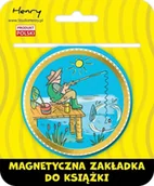 Zakładki do książek - Zakładka magnetyczna kulka 2 ryby - Henry - miniaturka - grafika 1
