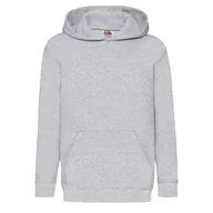 Bluzy dla dziewczynek - Bluza Dziecięca Z Kapturem Hooded Sweat Heather Grey r. 12-13(152) - miniaturka - grafika 1