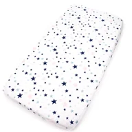 Prześcieradła dla dzieci - PRZEŚCIERADŁO 90x200 cm Z GUMKĄ DO ŁÓŻKA BAWEŁNA Kerstin - miniaturka - grafika 1