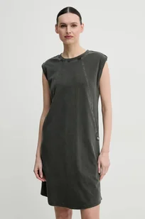 G-Star sukienka bawełniana kolor szary mini prosta D26081-C756 - Sukienki G-Star sukienka bawełniana kolor szary mini prosta D26081-C756 - Sukienki - miniaturka - grafika 1