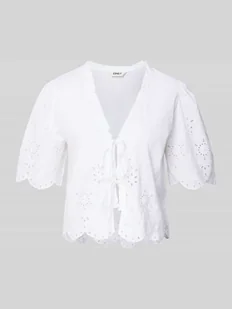 Tunika o kroju regular fit z czystej bawełny model ‘MIFFY’ - Bluzki damskie - miniaturka - grafika 1