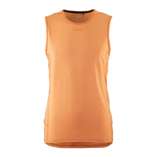 Męska koszulka bez rękawów CRAFT ADV ESSENCE SL TEE M 1908752-533000 – Pomarańczowy - Koszulki męskie - miniaturka - grafika 1