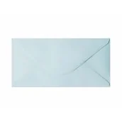Koperty - Galeria Papieru Koperty DL Gładki niebieski satynowy 130g (10) - miniaturka - grafika 1