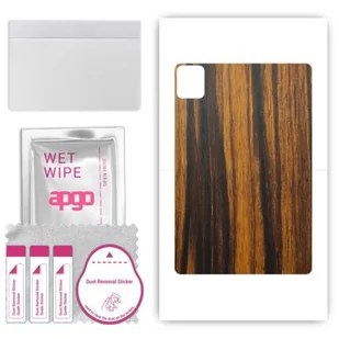 folia naklejka skórka strukturalna na TYŁ do Blackview Tab 70 WiFi - Drewno Tygrysie - apgo SKINS - Akcesoria do tabletów i e-booków - miniaturka - grafika 1