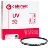 Filtry fotograficzne - Calumet Filtr UV MC 58 mm Ultra Slim 24 warstw - Kup za 63,90 zł (taniej o 10 %) wpisując w koszyku kod: ORANGECALUMET10 - miniaturka - grafika 1