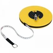 Poziomice, łaty, miary - (1 szt.) Taśma miernicza 50 m - Taśma miernicza z włókna szklanego, szpula, narzędzia pomiarowe - miniaturka - grafika 1