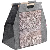 Akcesoria kominkowe - Torba Kosz Stojak Na Drewno Kominkowe Pojemnik - miniaturka - grafika 1