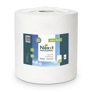 Ręcznik papierowy Maxi Plus NEXXT Premium celuloza 2-warstwy 100 mb 1szt.  -ch-rl100m2wb-ce- - Stojaki na ręczniki papierowe - miniaturka - grafika 1