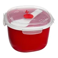 Miseczki i talerzyki dla dzieci - Snips SNIPS Pojemnik do gotowania ryżu w kuchence mikrofalowej + łyżka, 2,7 l - miniaturka - grafika 1