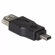 Akcesoria do komputerów stacjonarnych - Akyga Adapter Cyfrowy Akyga AK-AD-07 USB miniUSB F-M - miniaturka - grafika 1
