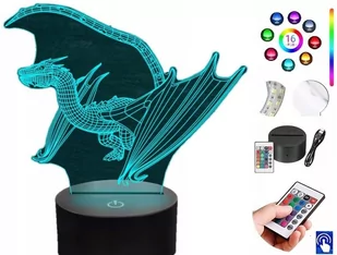 Lampka na biurko Smok Meleys Ród Smoka LED PLEXIDO - Lampy pozostałe Lampka na biurko Smok Meleys Ród Smoka LED PLEXIDO - Lampy pozostałe - miniaturka - grafika 1