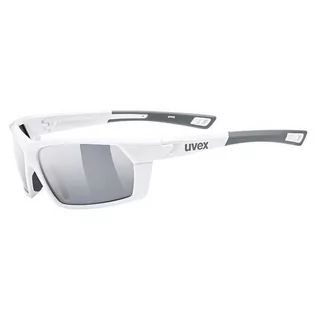 Okulary sportowe - Uvex Sportstyle 225 Polarized White - grafika 1