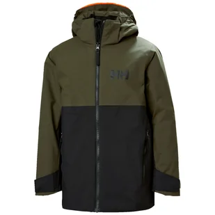 Helly Hansen Traverse, kurtka narciarska, juniorska, czarna - Kurtki narciarskie - miniaturka - grafika 1