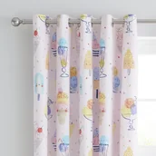 Firany i zasłony dla dzieci - Zasłony dziecięce zestaw 2 szt. 183x168 cm Ice Cream Fundae – Catherine Lansfield - miniaturka - grafika 1
