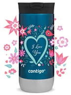 Kubki termiczne - Kubek termiczny na kawę Contigo Huron 2.0 470ml - I love You - Niebieski - miniaturka - grafika 1